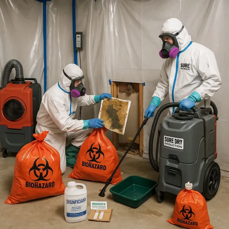 Contaminated Water Handling Protocols process in Pittsville, MD