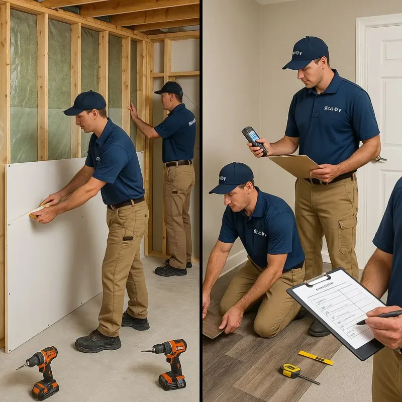 Repairs and Reconstruction process in Pittsville, MD